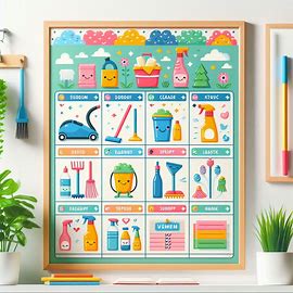 Daily Cleaning Schedule to Keep Your Home Spotless