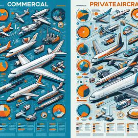 What's the Difference Between Commercial and Private Aircraft?