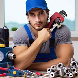 A team of professional local plumbers performing installations, repairs, and maintenance services.