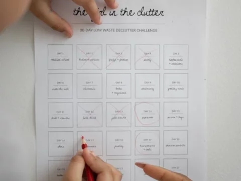 30-Day Declutter Challenge (Free Printable)