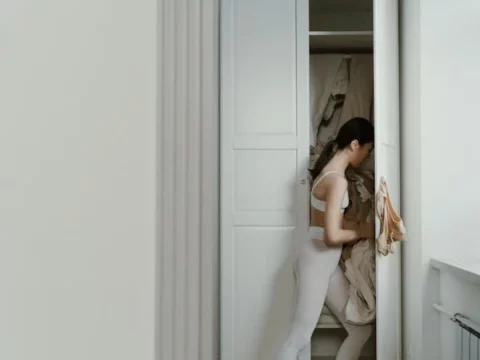 How to Fold Clothes to Save Space (KonMari Method)