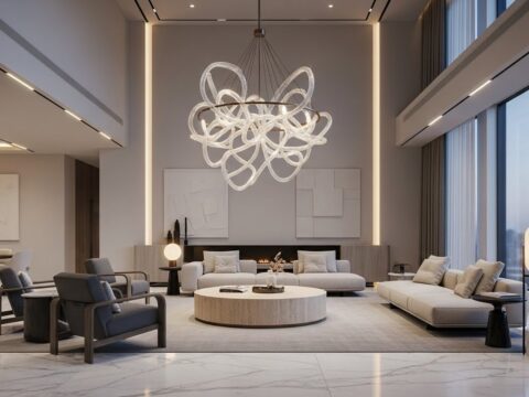 How to Decorate a Luxury Home Using High-End Furniture and Lighting